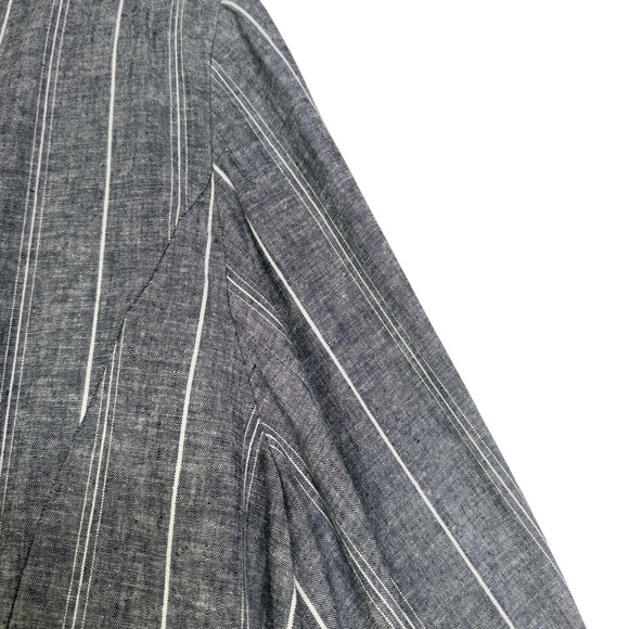 Lane Bryant NWT The Bryant Blazer Pinstripe Gray Plus Size 24 Career Business - Picture 10 of 16